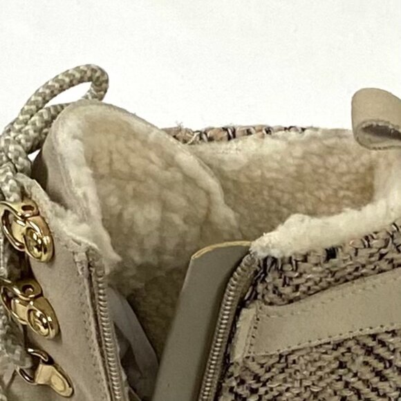 Sam Edelman Tenlee Suede Leather Lace-Up Lug Sole Hiker Boot 7 - Picture 10 of 12